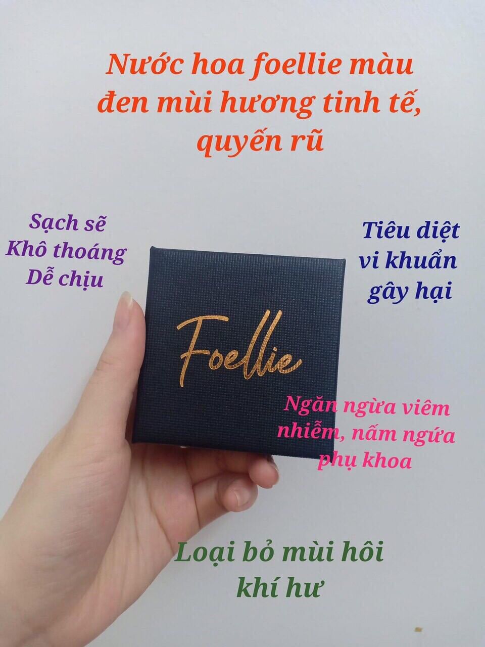 Nước hoa foellie vùng kín phụ nữ
