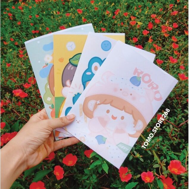 Set 10 Túi giấy mini đựng quà, túi đựng kẹo, đồ Handmade