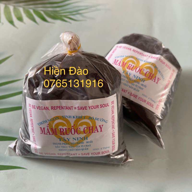 Mắm ruốc chay tây ninh 500g nguyên chất.