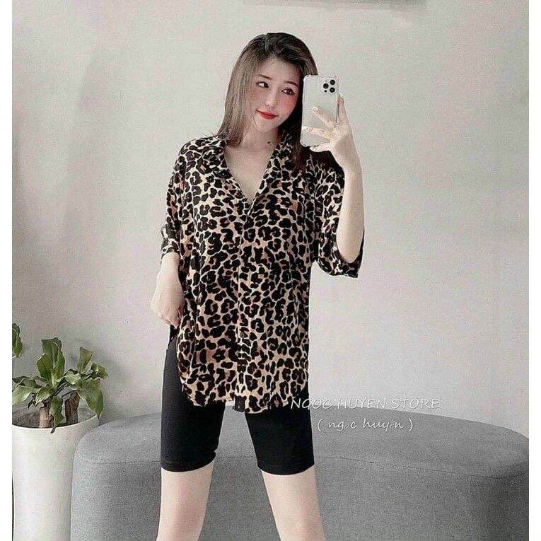 SÉT ÁO DA BEO NÂU VÀ QUẦN ÔM BODY ĐEN
