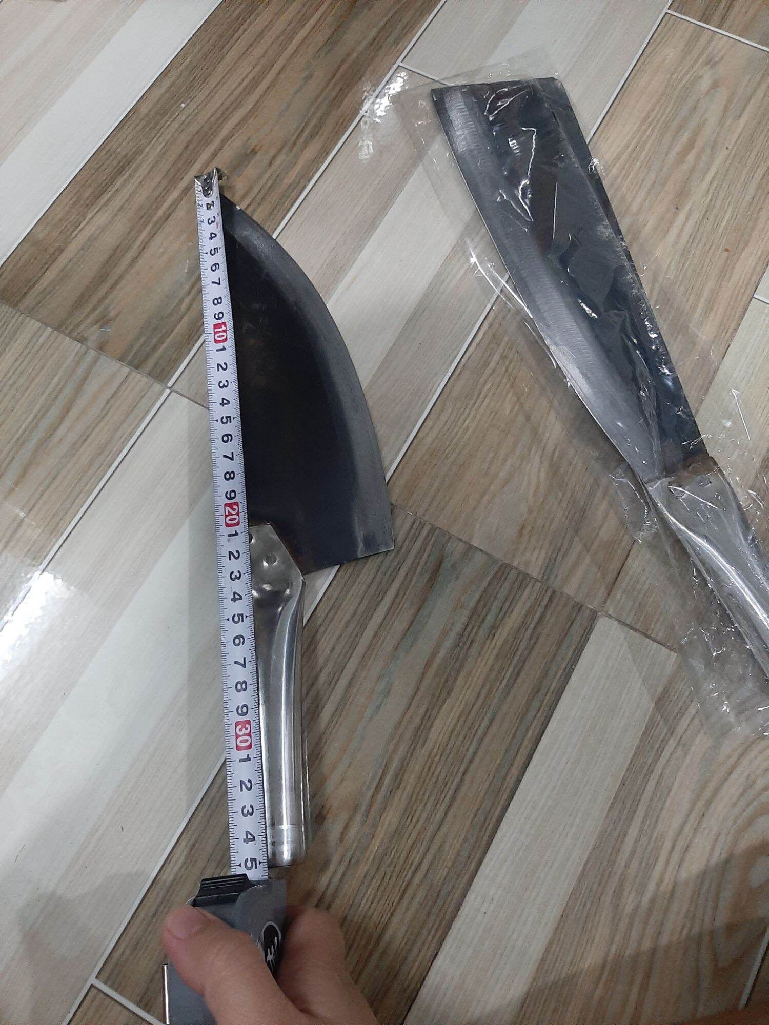 dao bầu lát thịt heo 35cm dao nặng