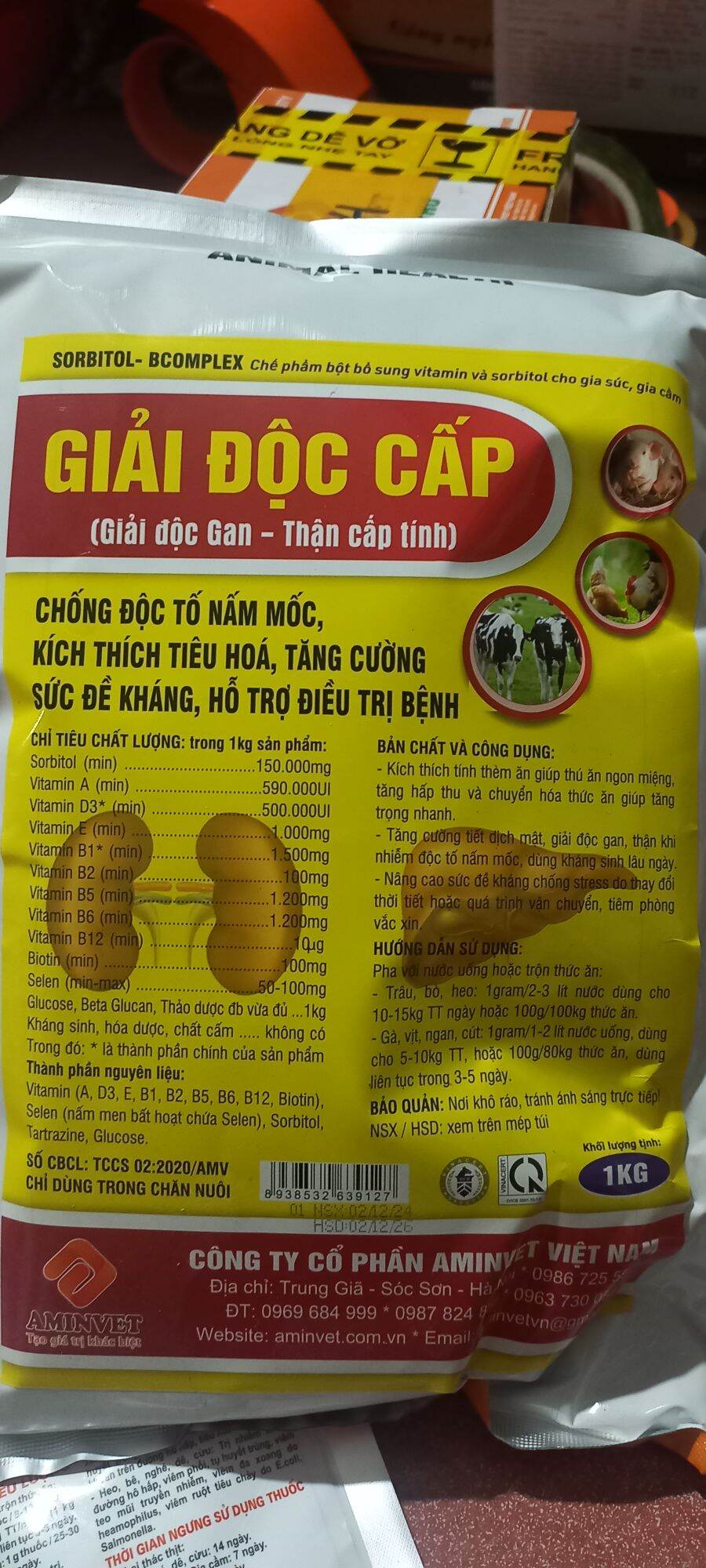 GIẢI ĐỘC GAN - THẬN CẤP TÍNH 1KG