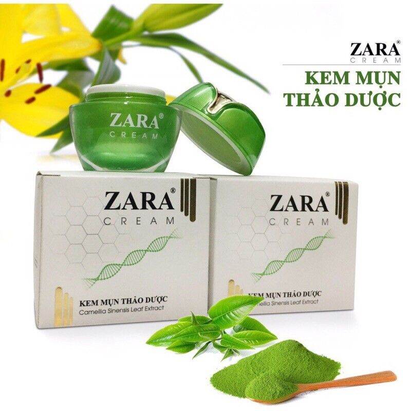 KEM MỤN THẢO DƯỢC ZARA CREAM