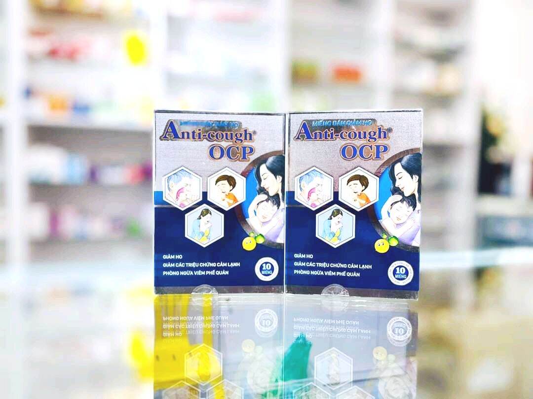 Miếng dán giảm ho thảo dược anti cough