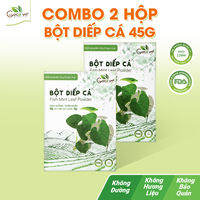 Combo 2 hộp Bột diếp cá Goce ST - 2x45g