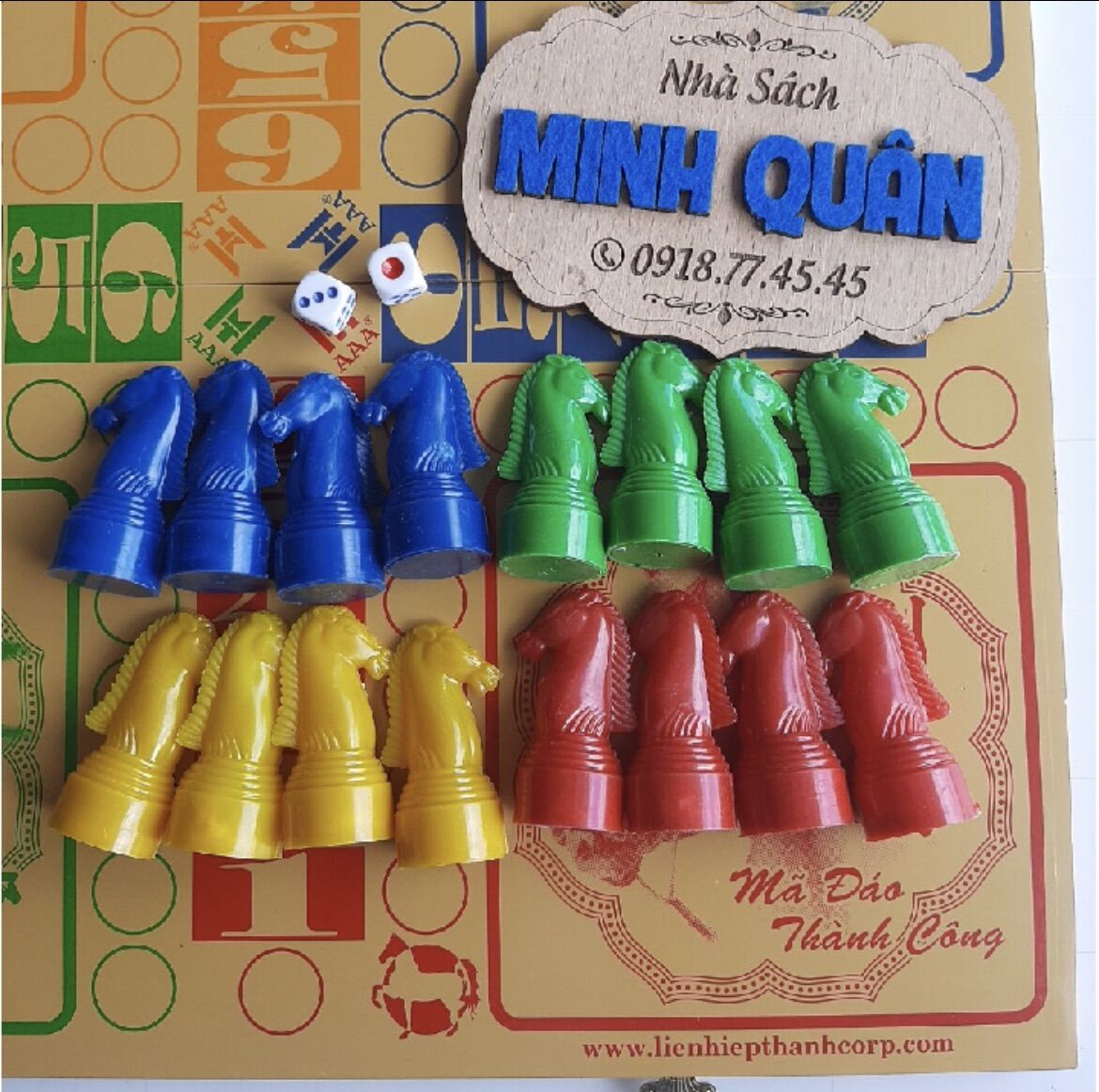 Cờ đua ngựa - Bộ bàn cờ cá ngựa lớn