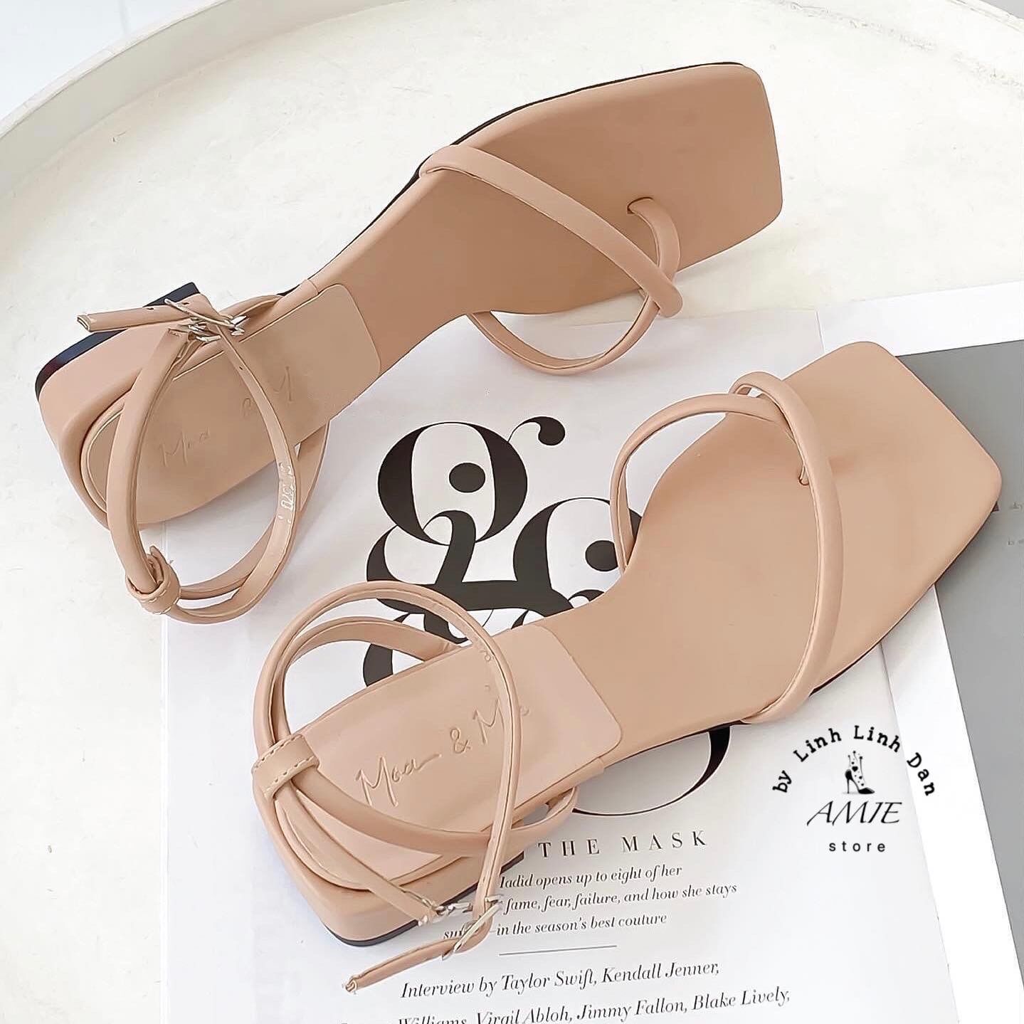 Sandal Quai Mảnh Xỏ Ngón