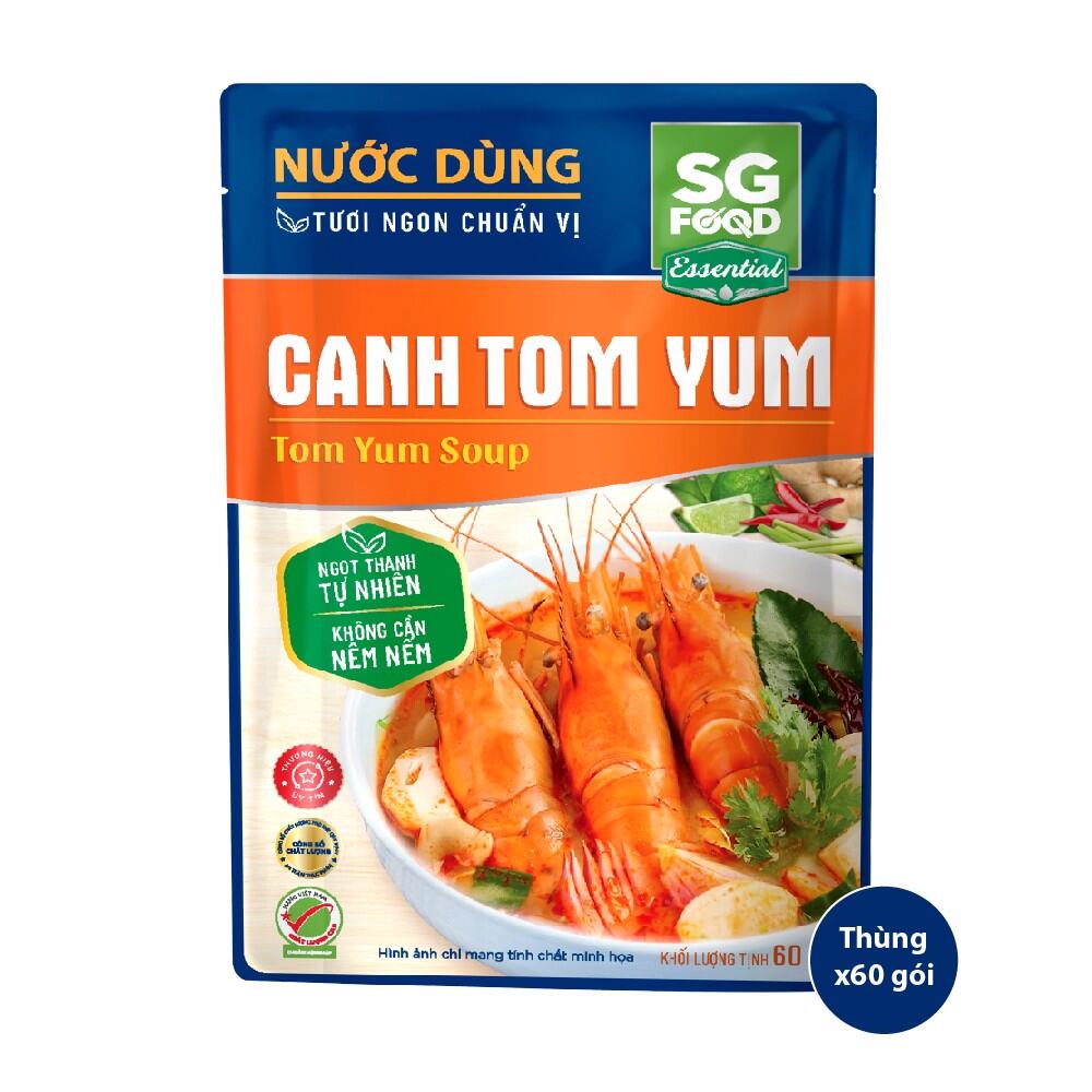 Nước dùng canh tomyum SGFood 60g 10 gói