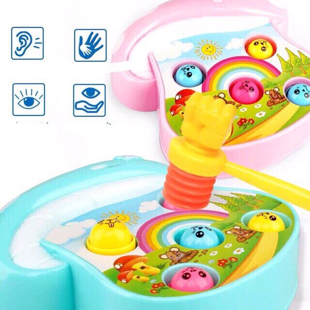[HCM]Đồ choi đập chuột hình nấm cho bé