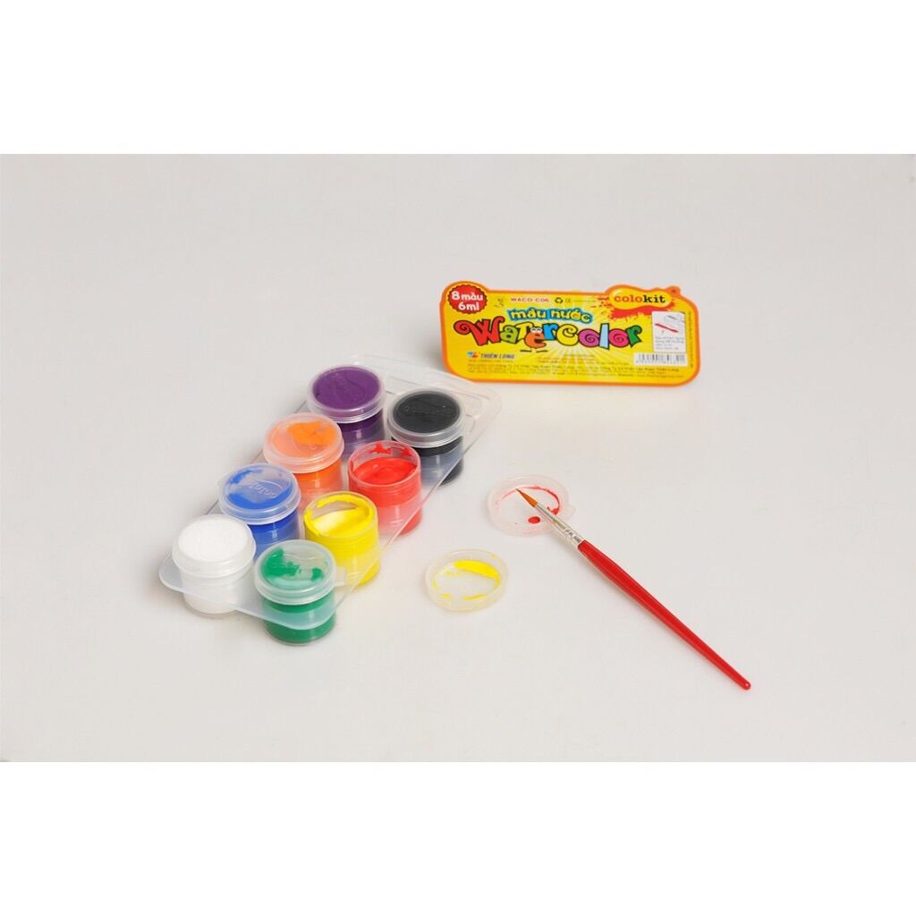 Màu nước Colokit WACO-C06 Vỉ 8 màu