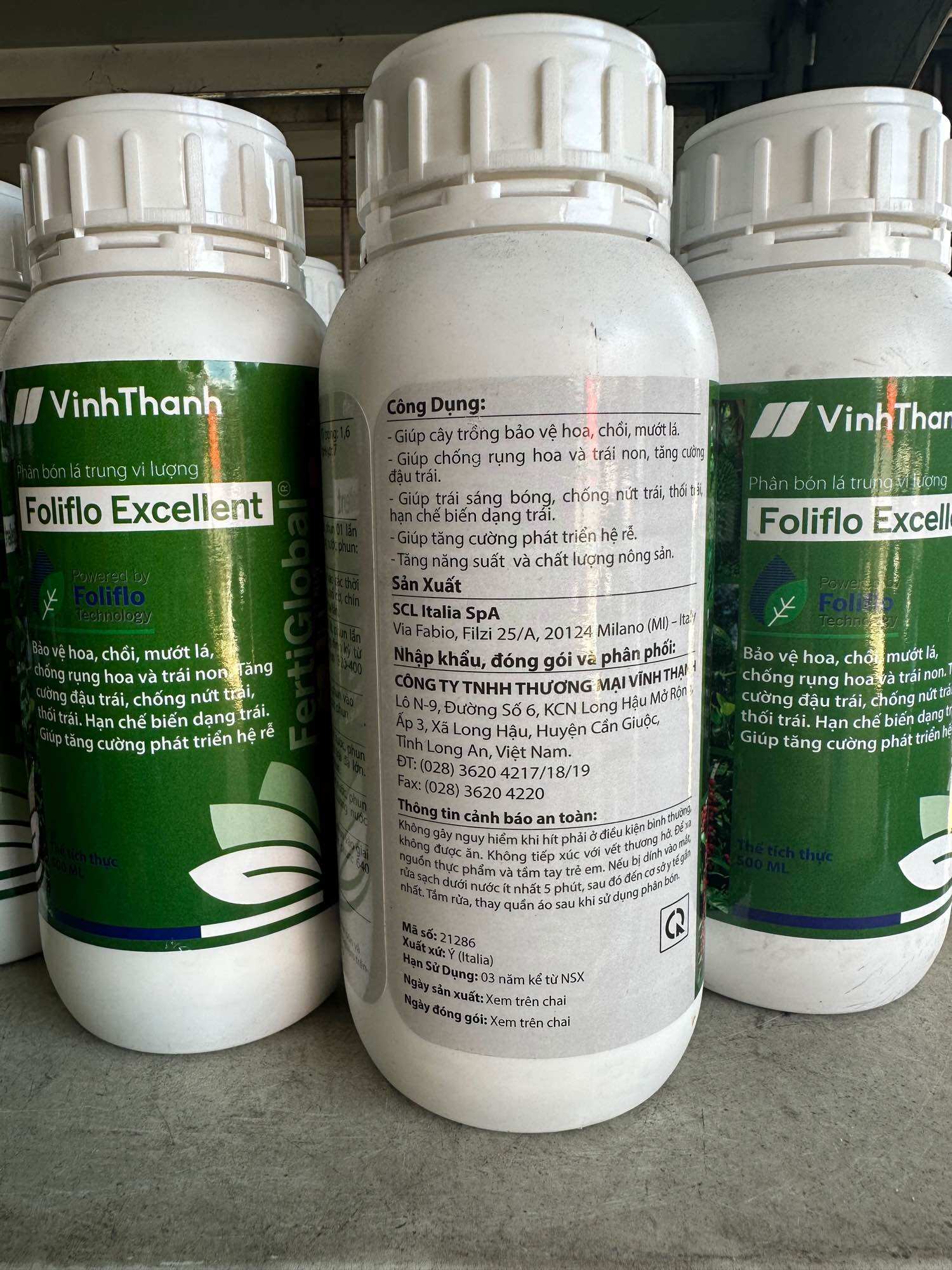 Phân bón lá trung vi lượng Foliflo Excellent
