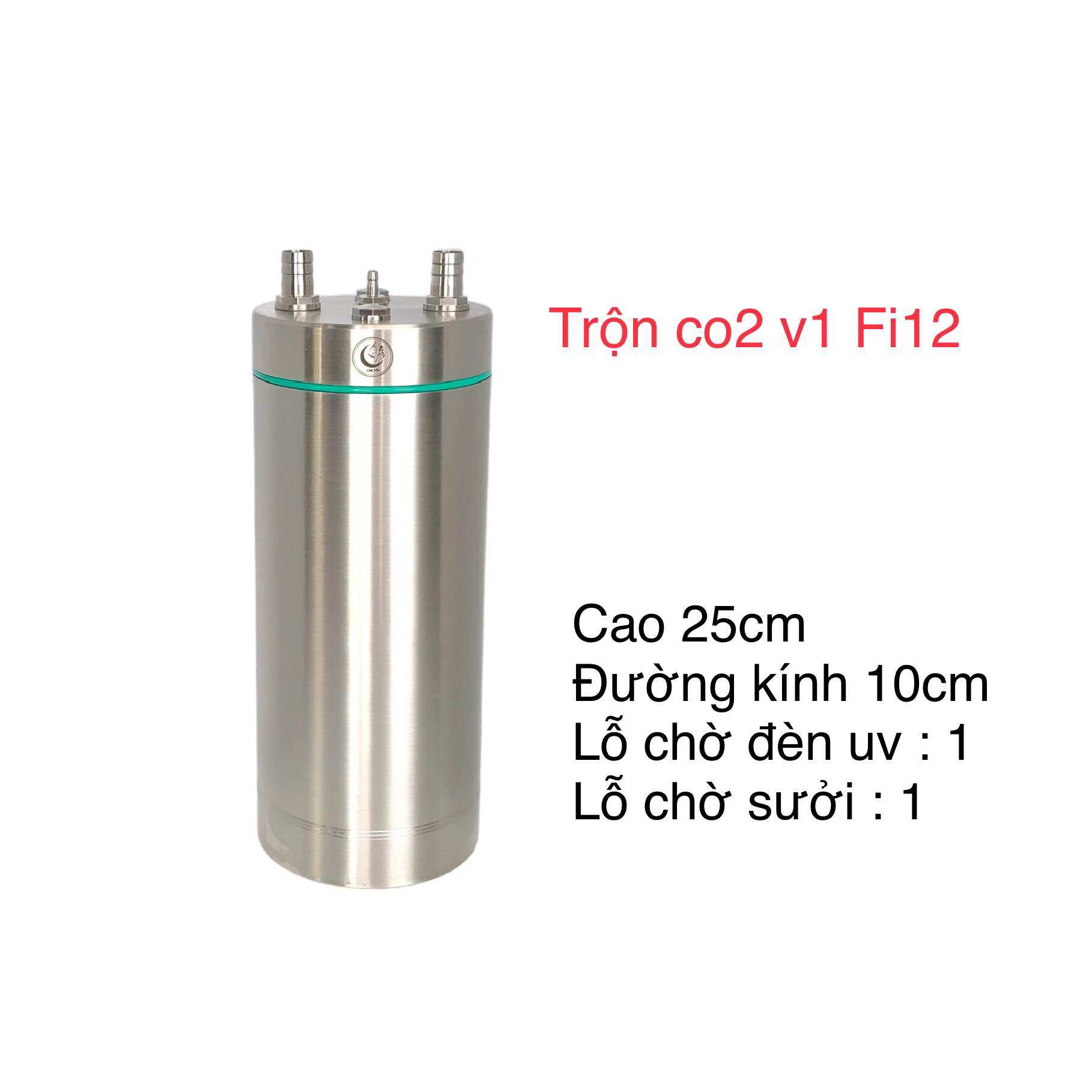 Trộn CO2 inox phiên bản 1