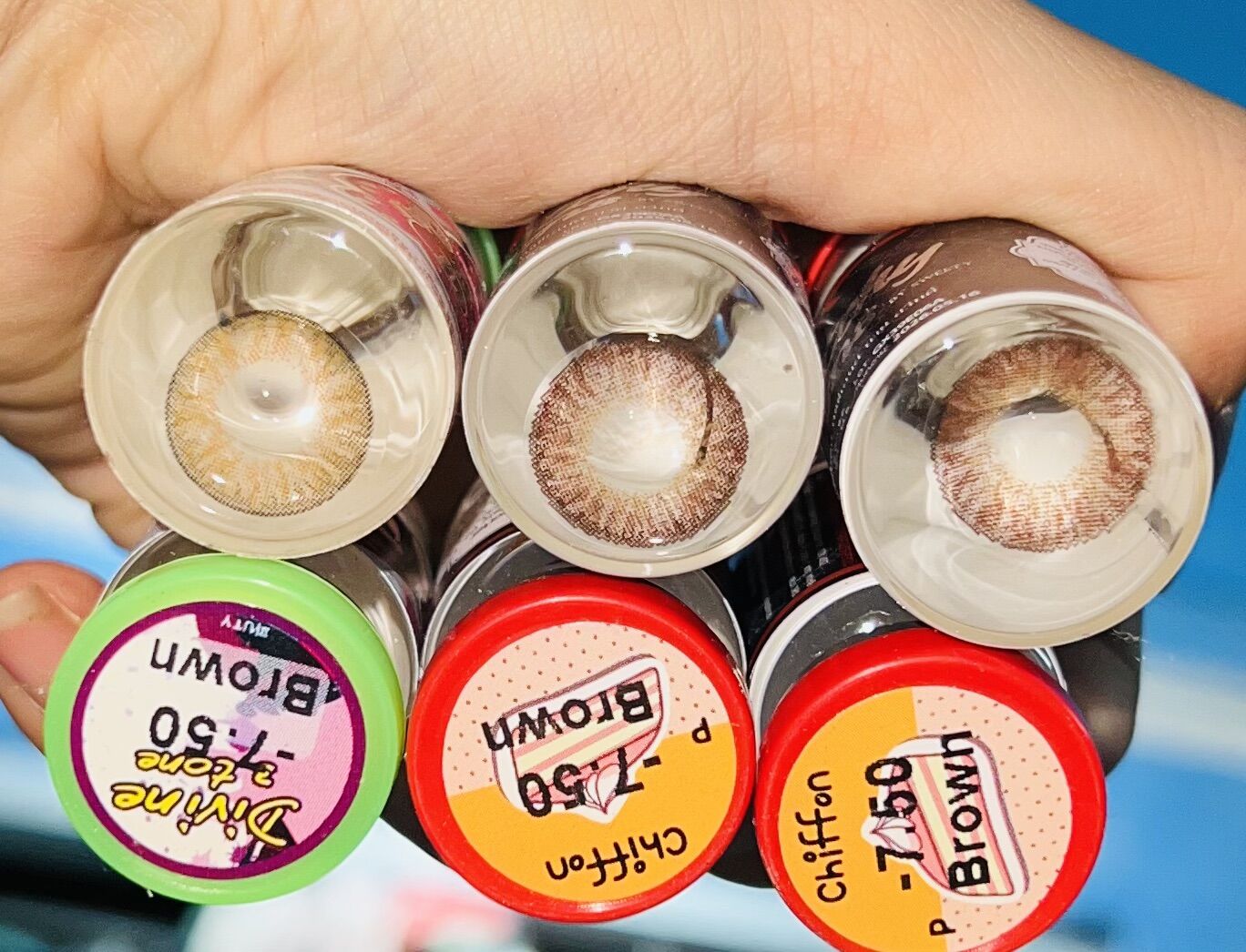 Lens cận 7.5 độ
