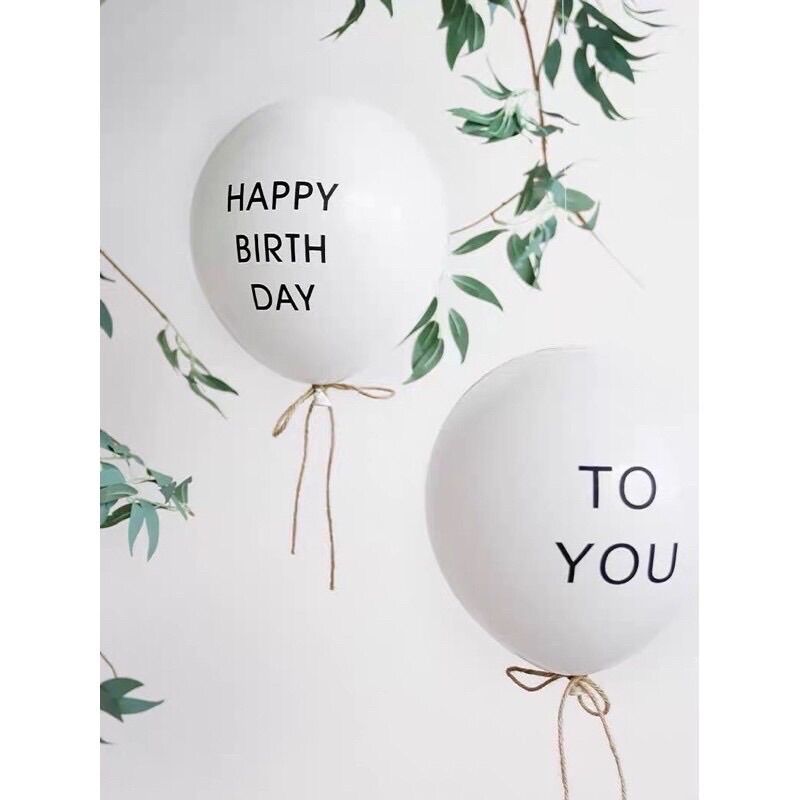 Bóng Happy Birthday - to you trang trí sinh nhật