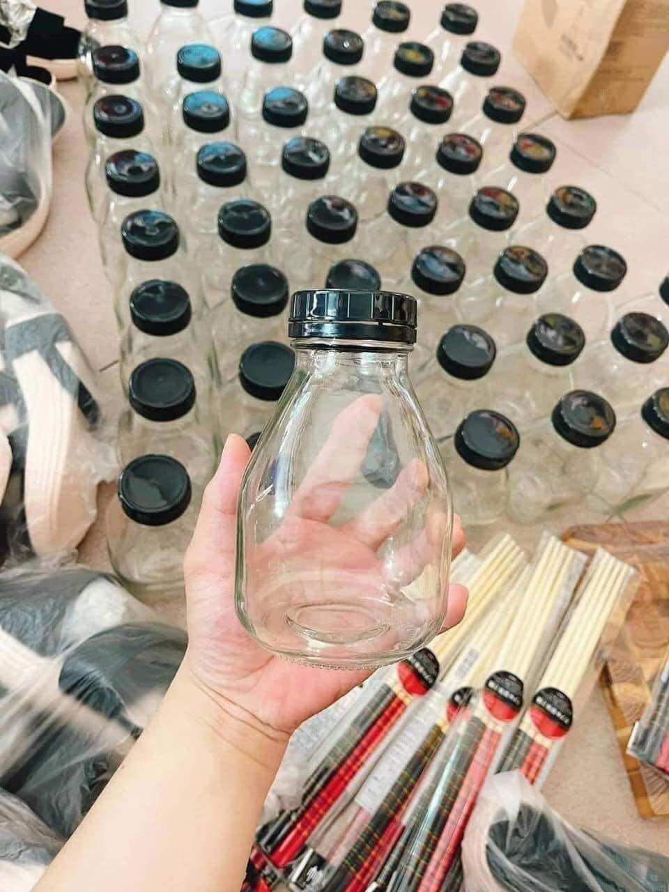 Combo 10 bình thuỷ tinh 300ml