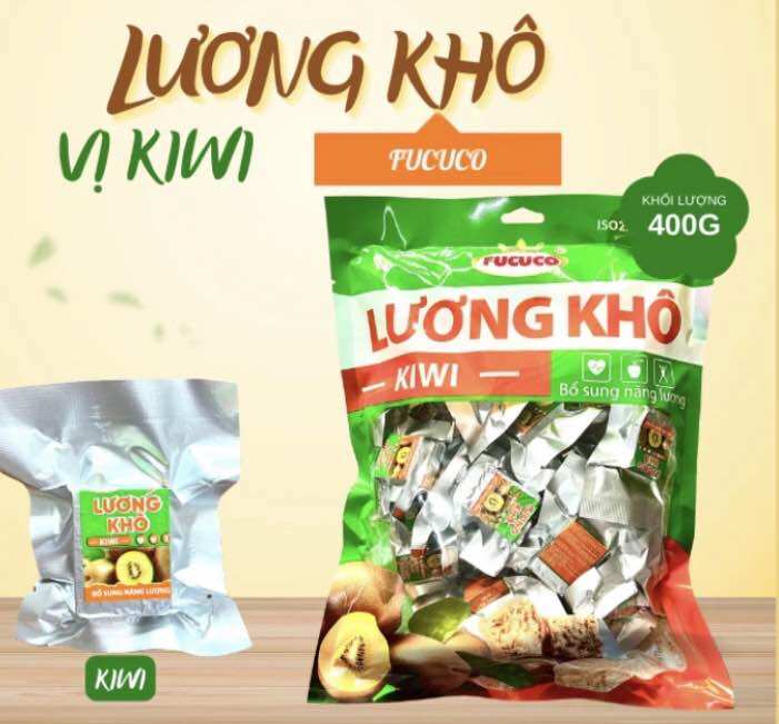 [400g Bag] Natural Fucuco Kiwi Dry Food, Nutritious Snack That Is Good for Your Health