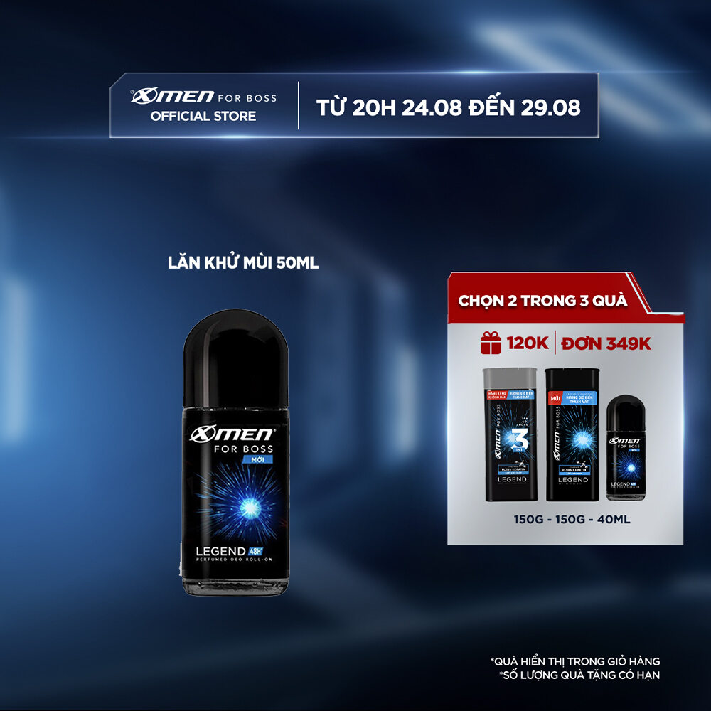 Lăn khử mùi x-men for boss legend - 50ml