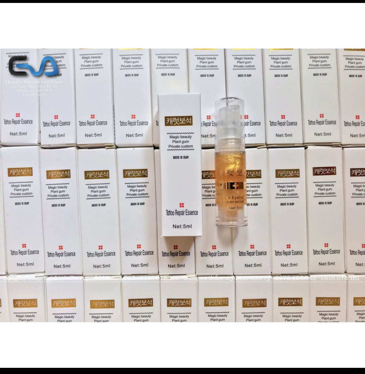 Dưỡng vàng collagen dùng sau phun môi