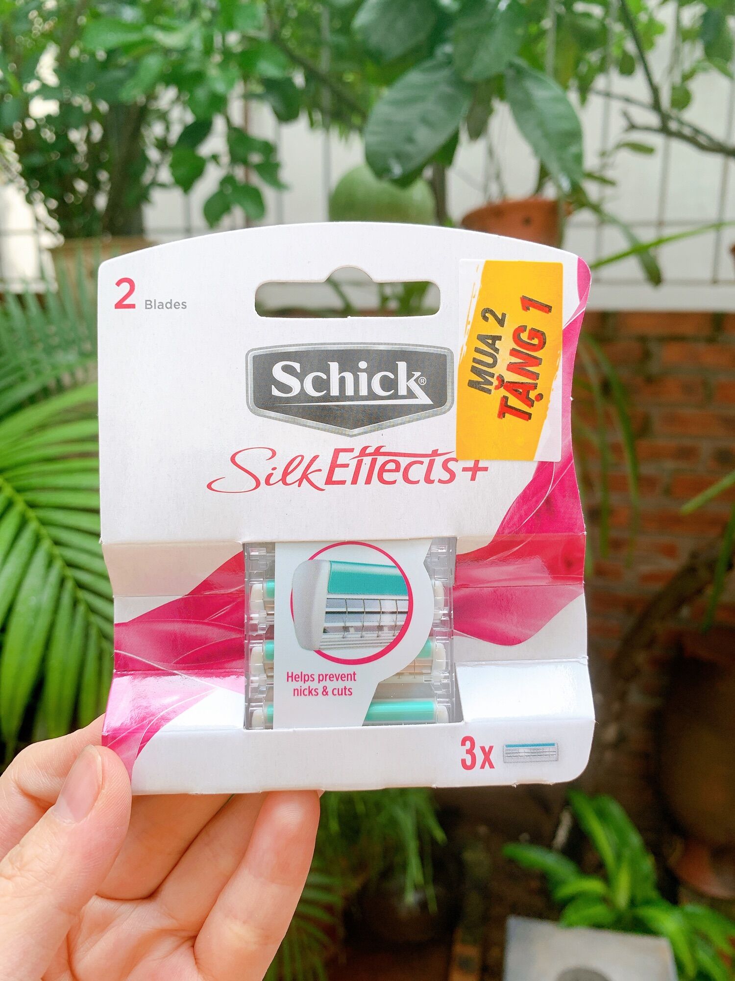 Lưỡi dao cạo dàng cho nữ schick silk effects 3s