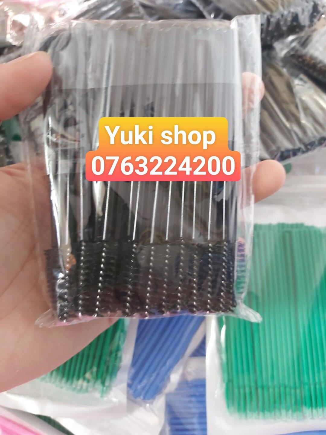 Cây chải mi mắt chải lông mày (50 cây/ gói)