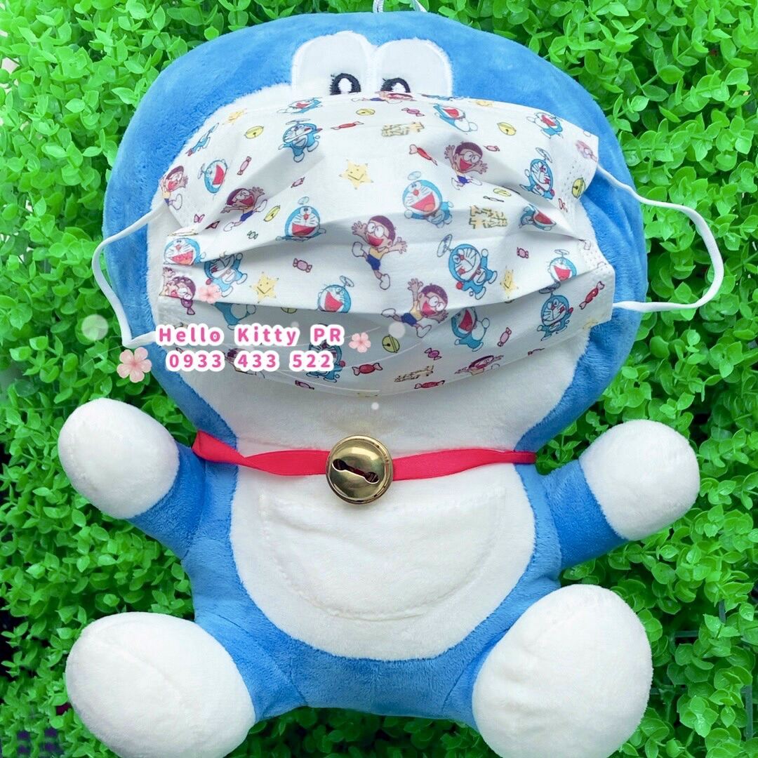 Khẩu trang y tế Hello Kitty Doremon Doraemon