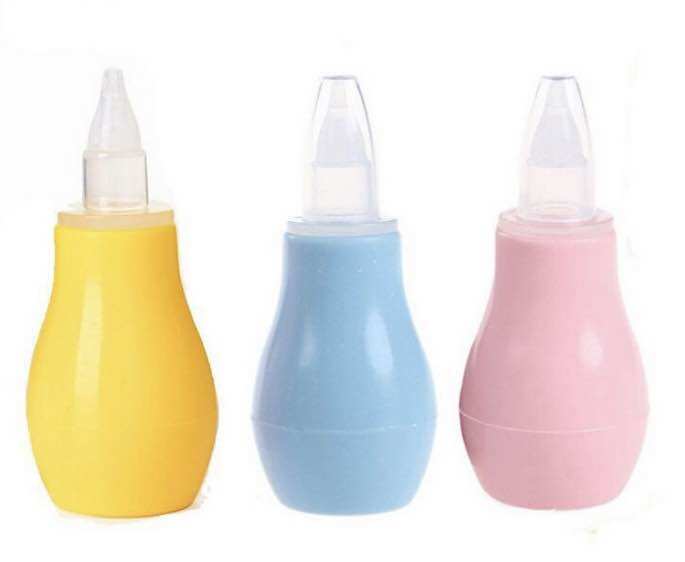 Dụng cụ hút mũi, rửa mũi silicon cho bé