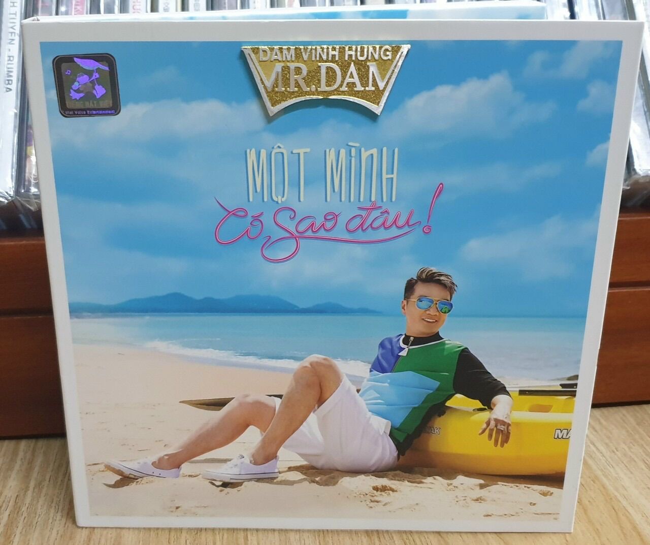 ♫ Album CD Mr Dam -  Hàng chính hãng trong nước phát hành, dĩa mới 99%.Một mình có sao đâu-  đồng giá: 300k/cd