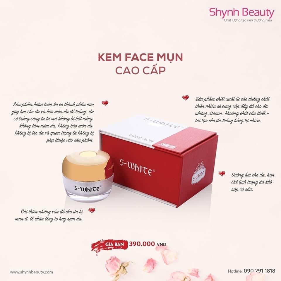 Kem Mụn cao cấp swhite 25g