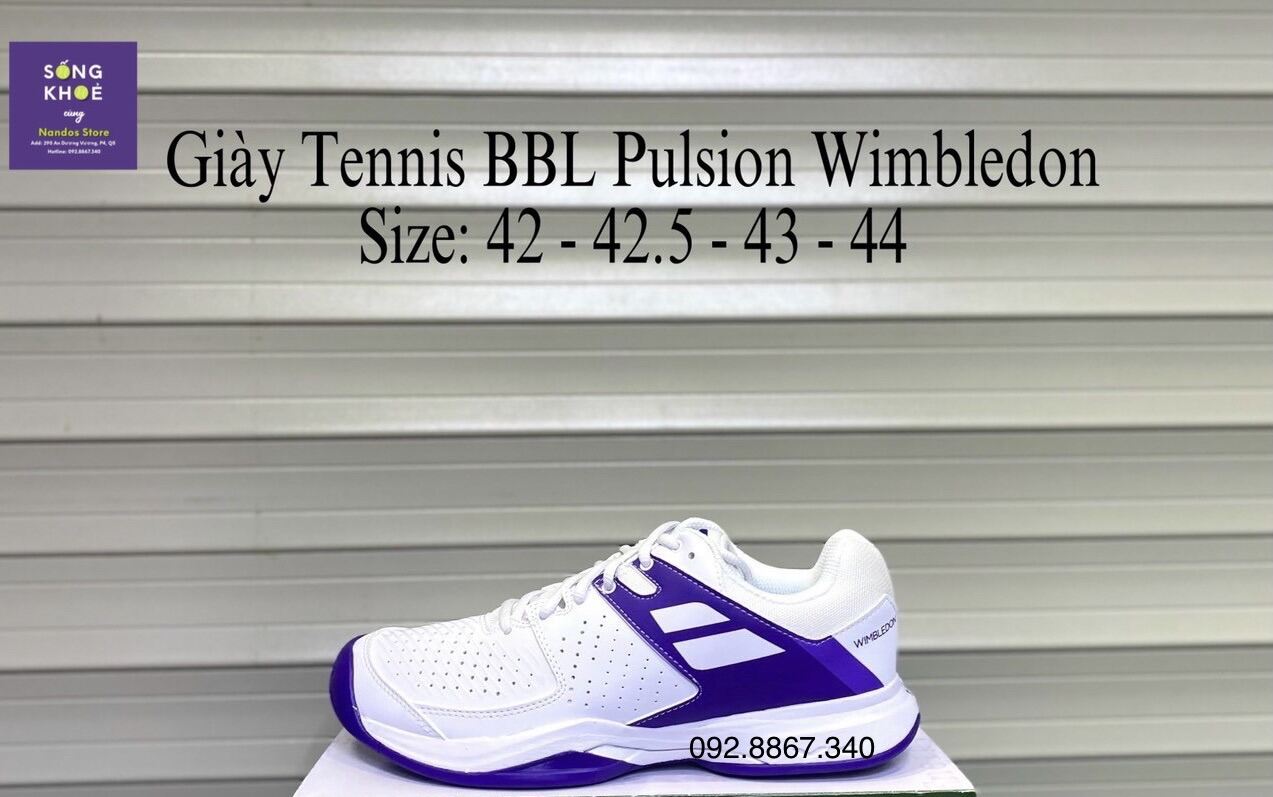 Giày tennis chính hạng BBL WILBLEDON