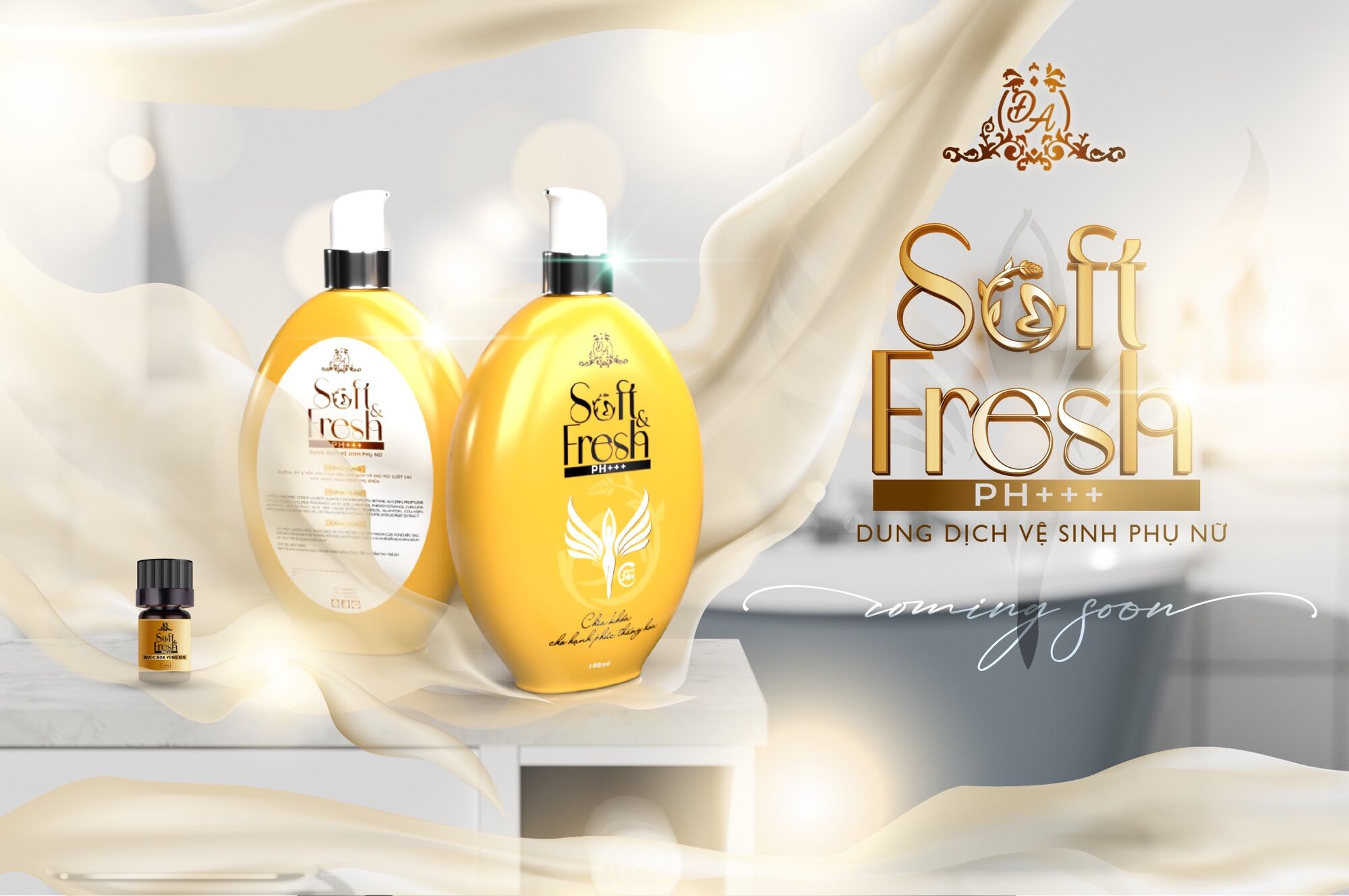Sản phẩm dung dịch vệ sinh phụ nữ chính hãng Đông Anh Soft Fresh