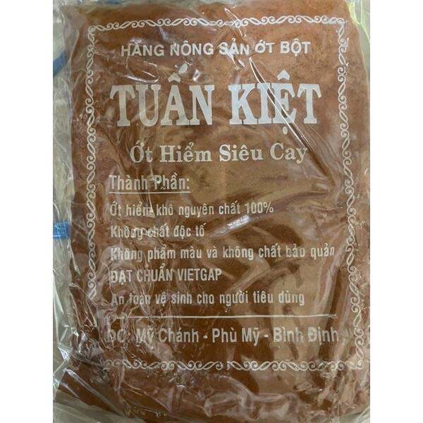 BỘT ỚT HIỂM KHÔ TUẤN KIỆT 500GR