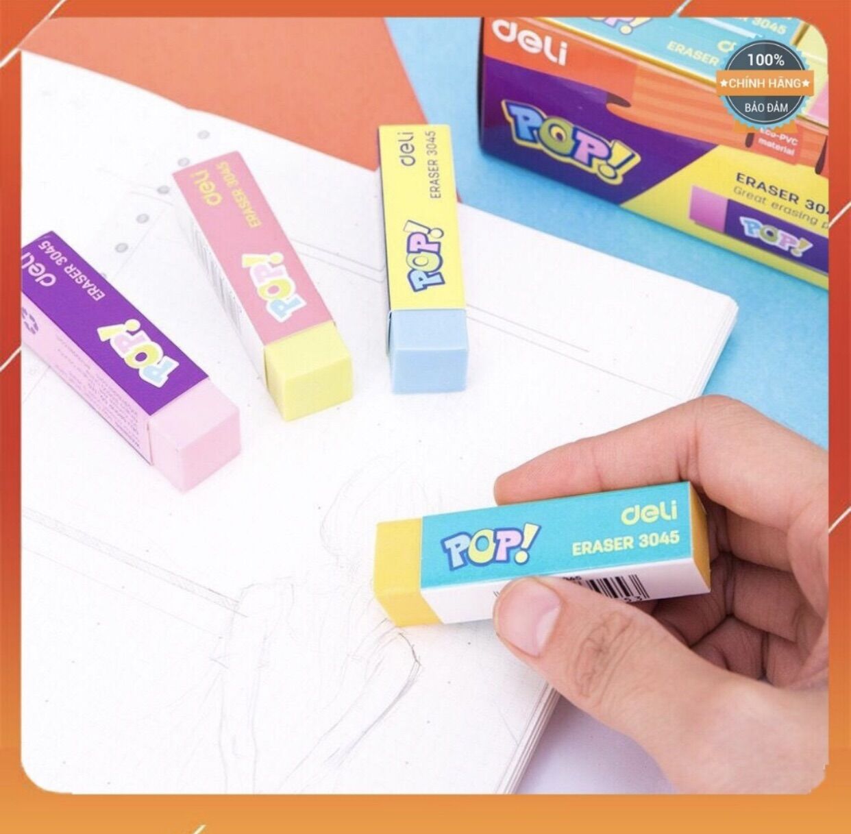 Tẩy màu deli 3045