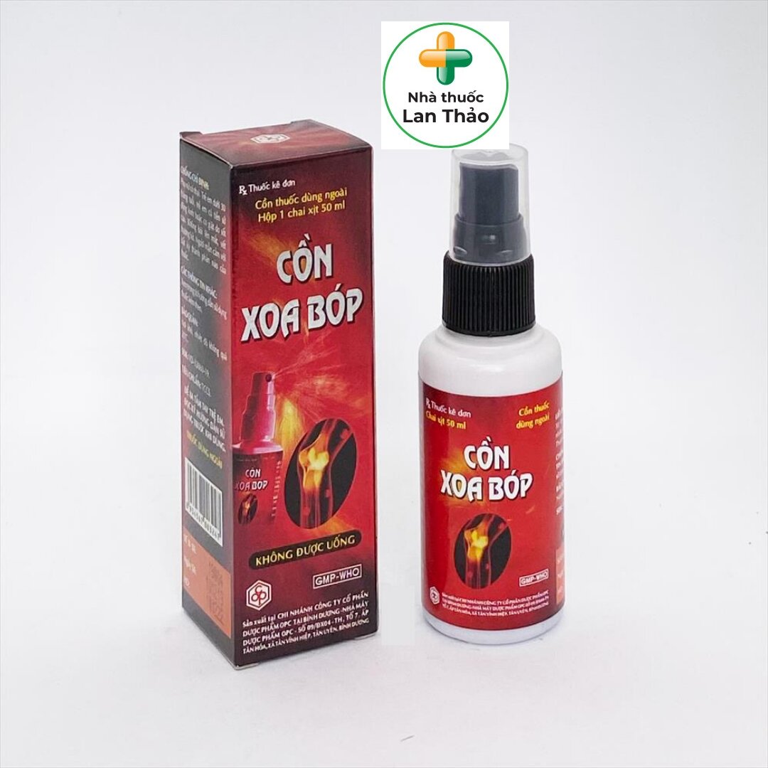 Dầu xoa bóp opc dạng xịt chai 50ml