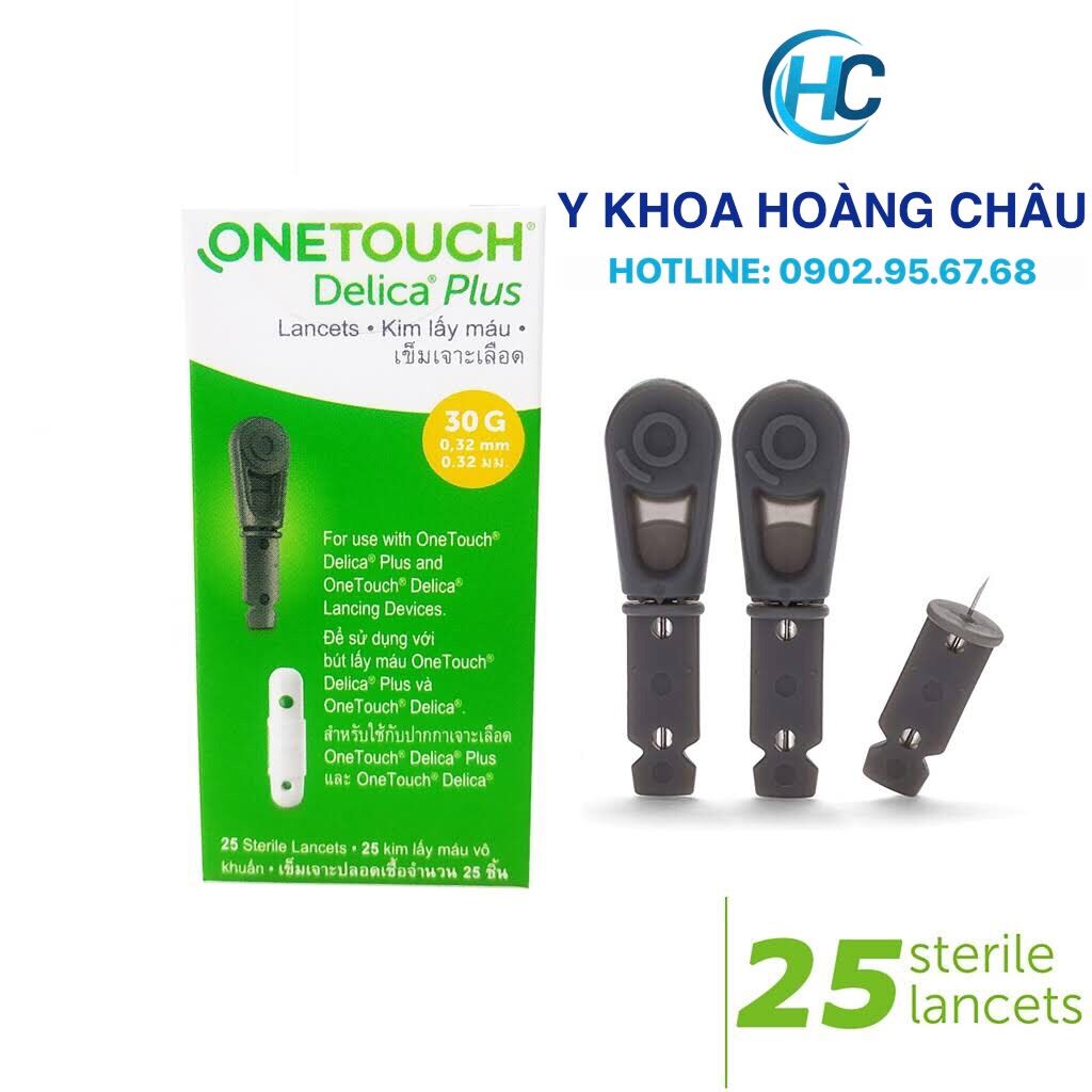 CHÍNH HÃNG Kim lấy máu One Touch Delica 25 kim