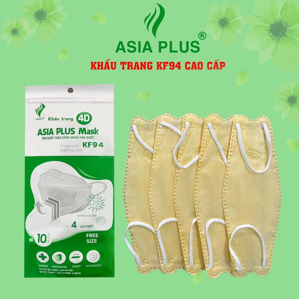 Thùng 300 cái khẩu trang 4d mask kf94 công nghệ dập hàng quốc, thiết kế thời trang, kháng khuẩn