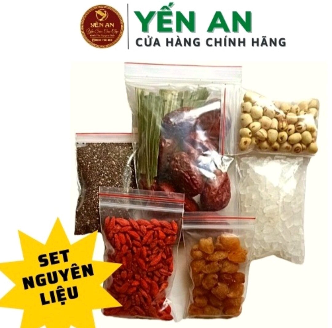 Combo 7 nguyên liệu chưng yến