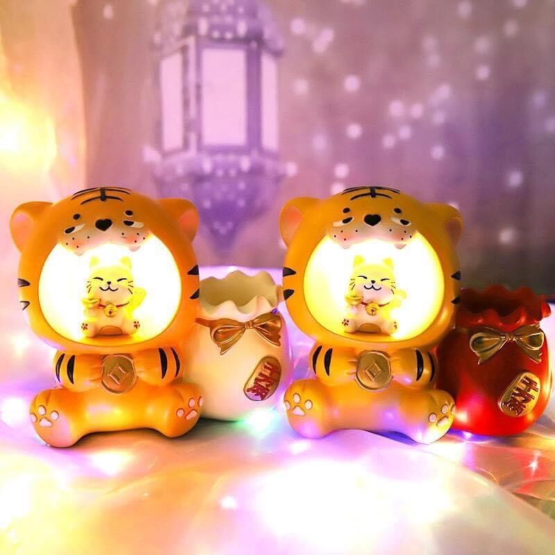 Đèn ngủ con hổ - decor trang trí