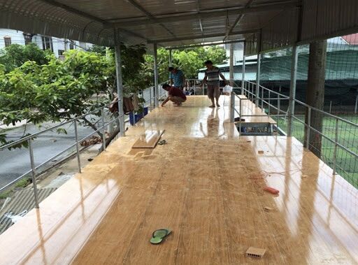 Tấm sàn nhựa chịu lực