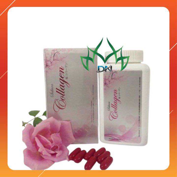 Viên uống collagen sakura của nhật 60.000mg - viên uống làm đẹp da, chống lão hoá, hộp 120 viên
