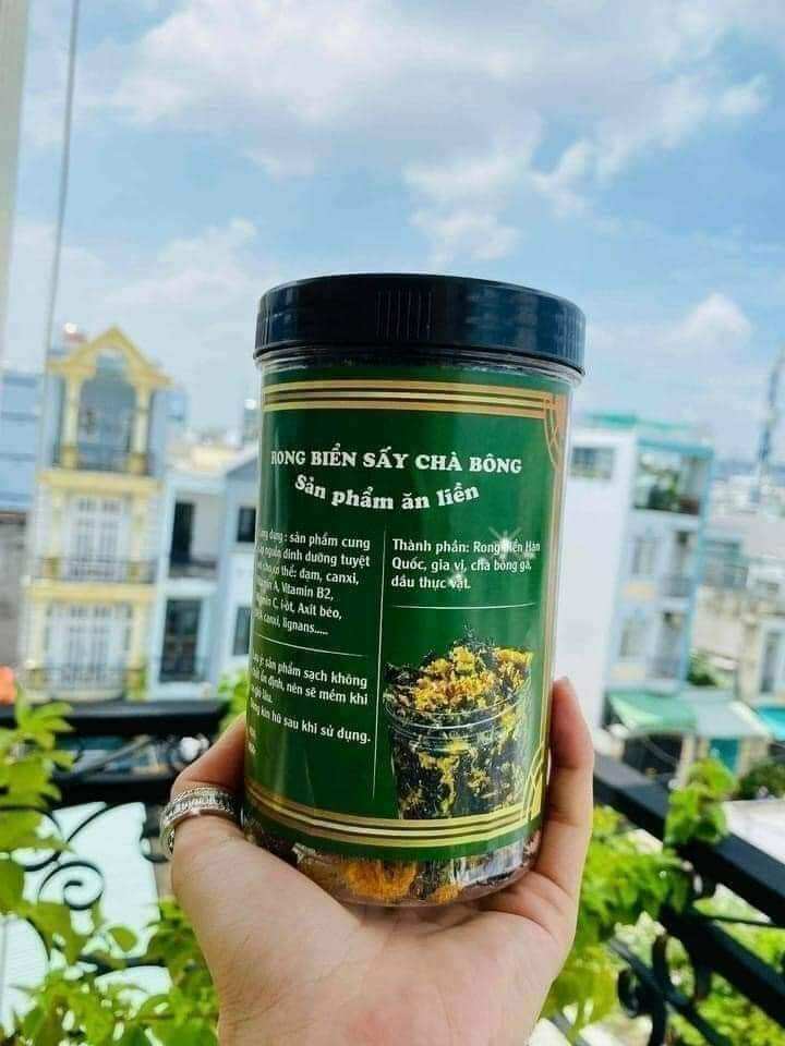 RONG BIỂN SẤY TỎI CHÀ BÔNG
