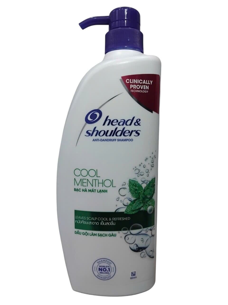 Dầu gội đầu mát lạnh bạc hà Head&Shoulders 850ml
