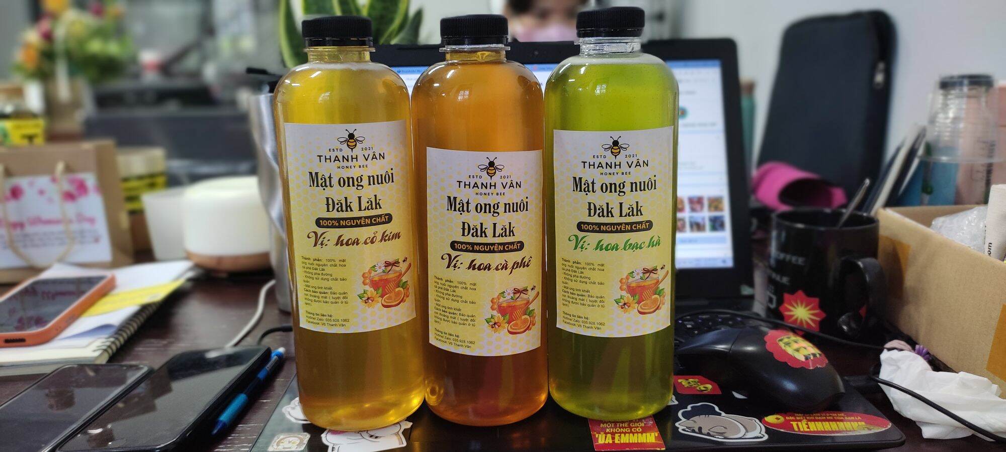 Mật ong nuôi Bạc Hà Đăk Lăk
