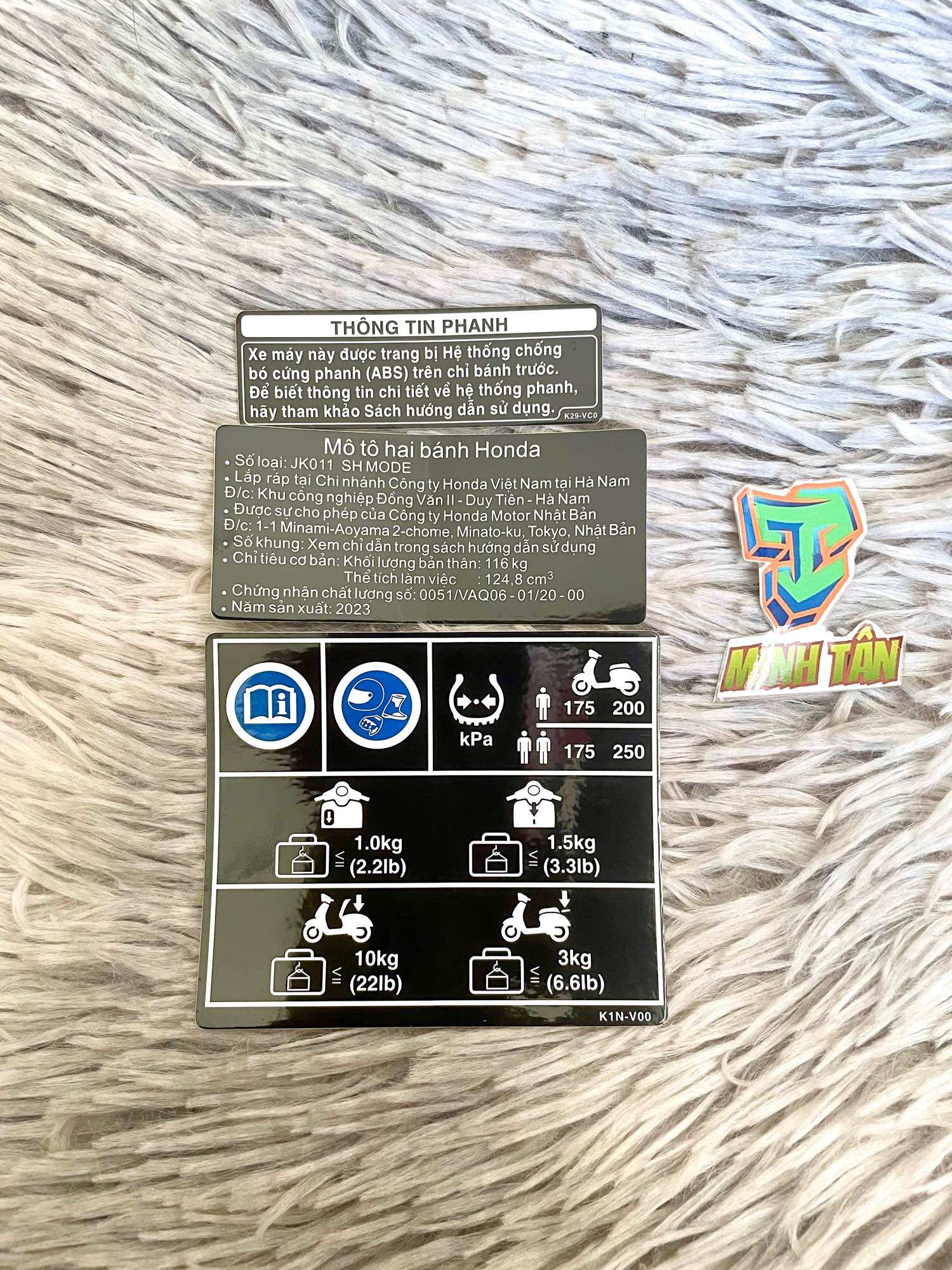 Combo Set of Zin Stamps with Shmode 2022-2023 Specifications