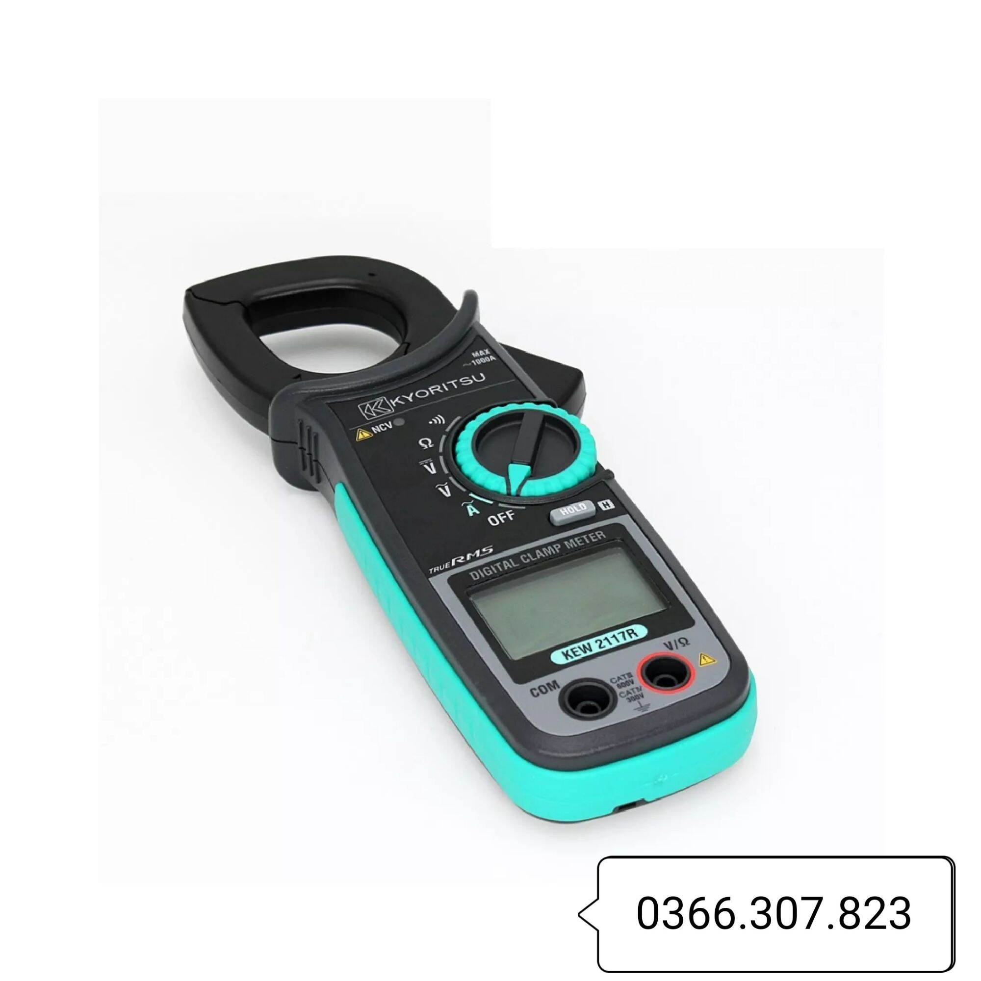 [Hcm]Kyoritsu 2117R Ac Current Clamp Meter (1000A 600V)