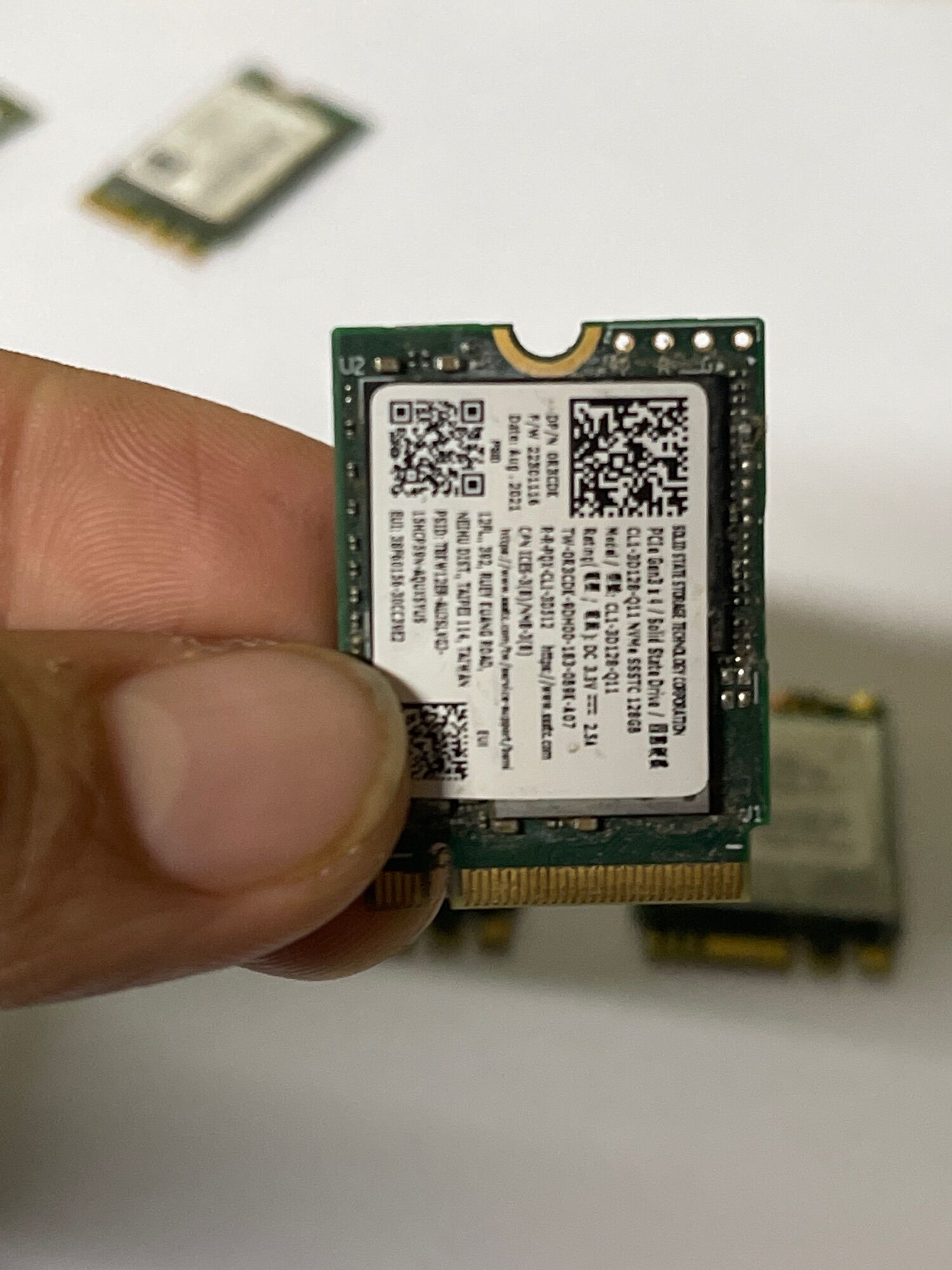 Card WIFI Dell M.2 (Up to 1 Mbps) cho Laptop 1 tháng bảo hành