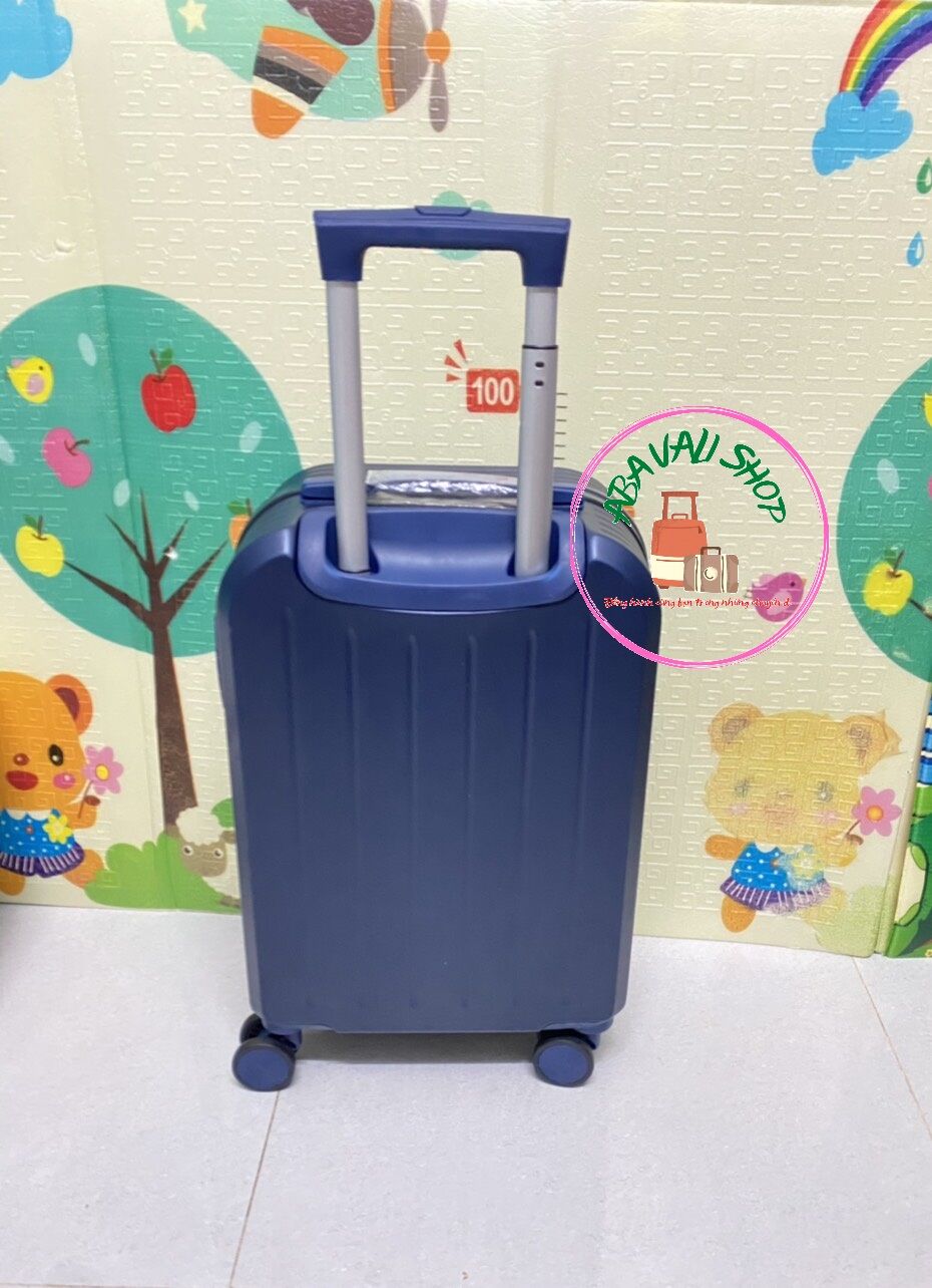 Vali kéo du lịch size 24inch màu xanh( bảo hành 12 tháng)