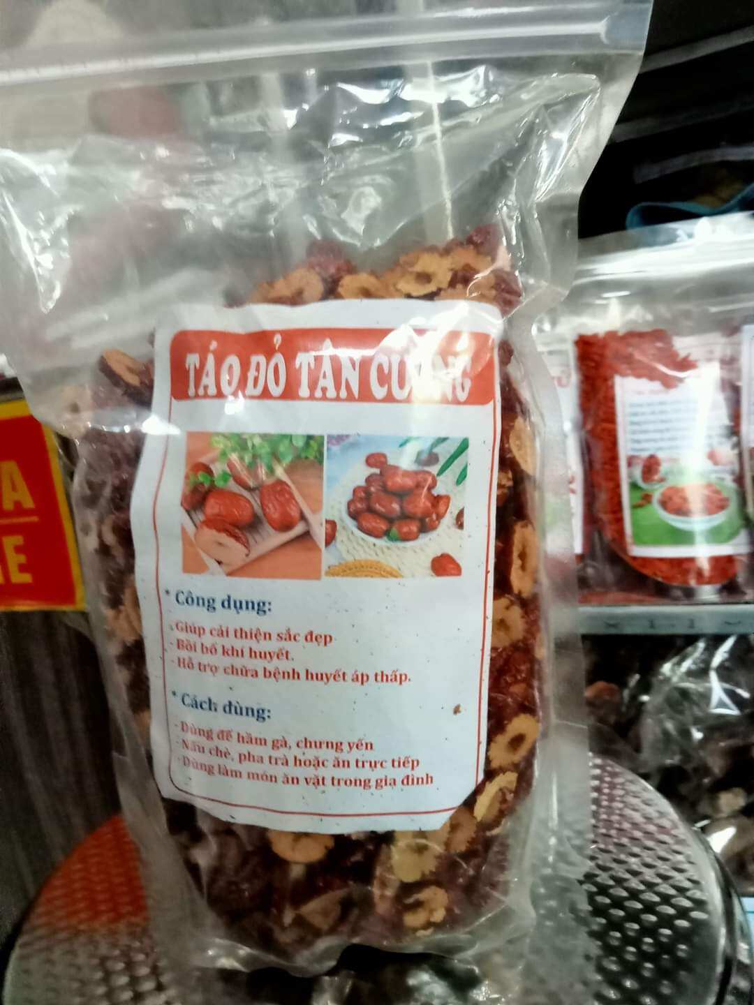 Táo Đỏ Cắt Lát Khô Giòn 250G