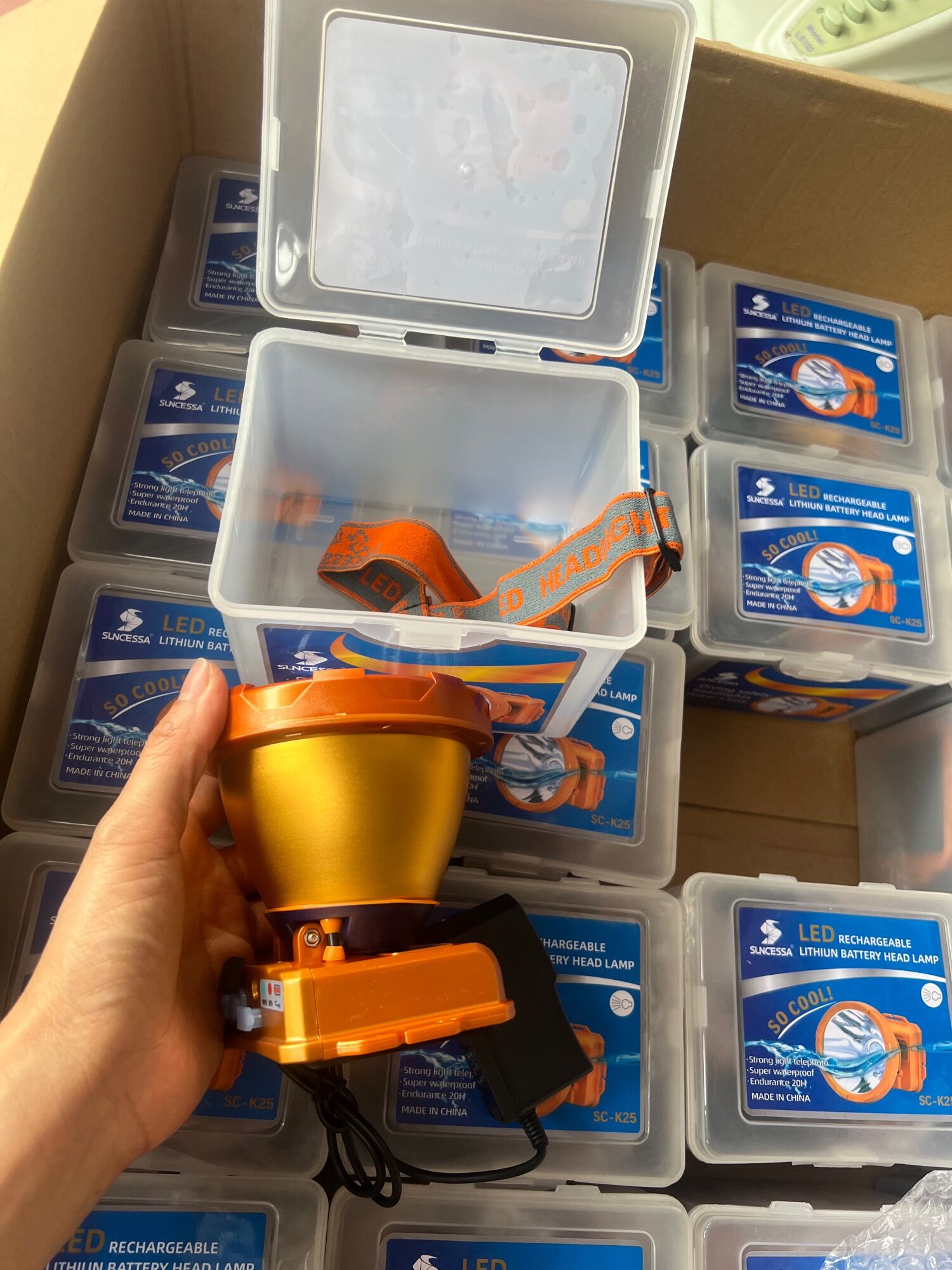 Đèn đội đầu siêu sáng k25
