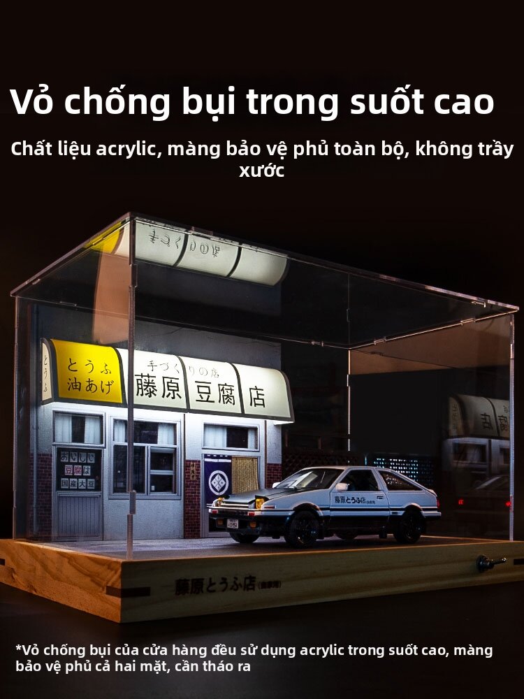 JUANNUO | Mô Hình Xe Hợp Kim với Cảnh Hiển Thị