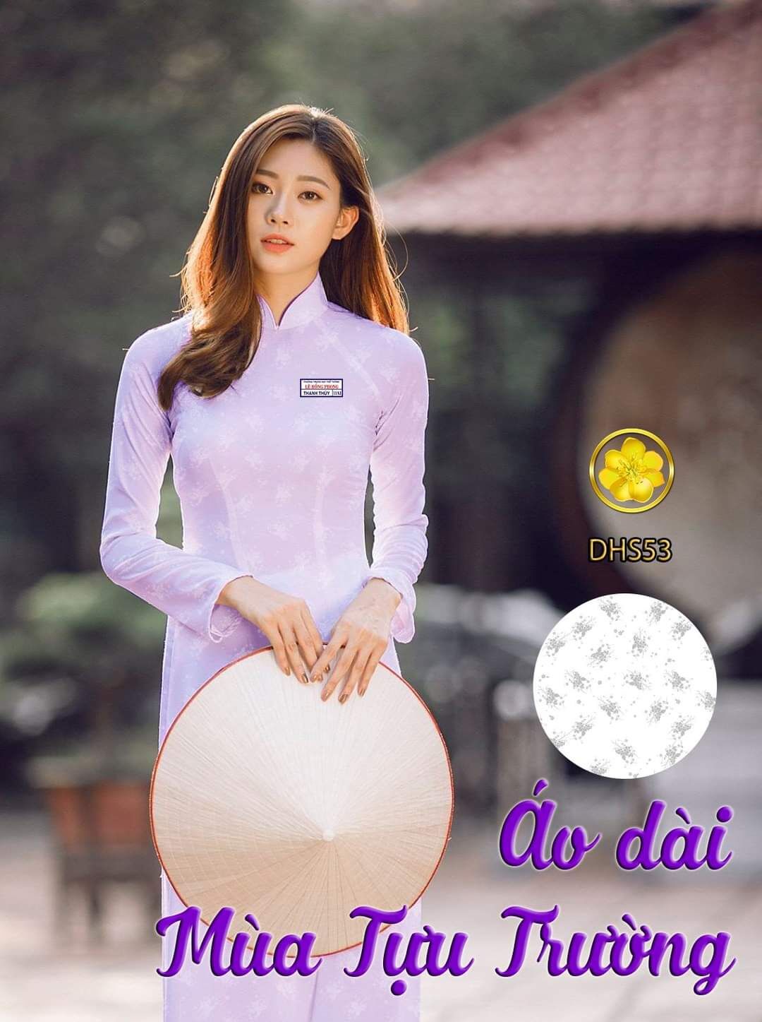 Vải áo dài trắng học sinh (KHÔNG MAY SẴN) MS001